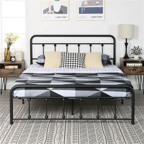 metal bed frame walmart queen